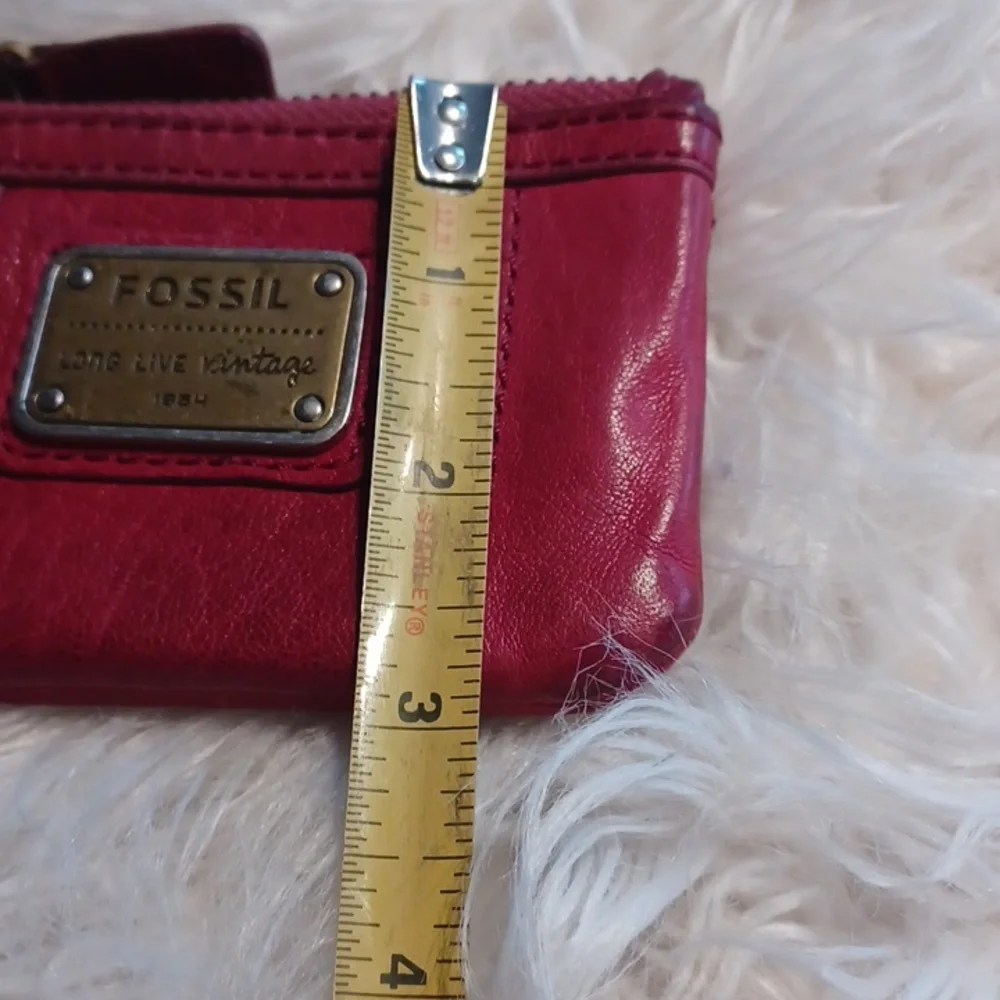 Fossil Lamb Leather ID HOLDER